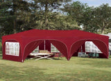 Pop-up Party Tent 575 x 288 x 245 cm Burgundy Oxford Fabric 42019906