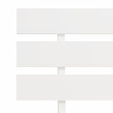 Bed Frame without Mattress White 140x200cm Solid Wood Pine 283157