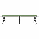 Folding Camping Bed Folding Manual Amy yellow Oxford fabric 42003196