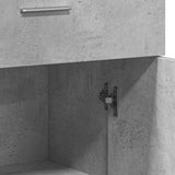 Sideboard Concrete Grey 60x30x84 cm Engineered Wood 840495