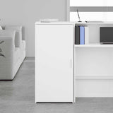 Storage Cabinet White 50x45x103.5 cm Engineered Wood 859042