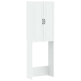 Toilet Cabinet UTRECHT White 66 x 25.5 x 190 cm Engineered Wood 897795