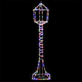 LED Sign Street Lamp LOVIISA 160 LEDs Multicolour 42053451