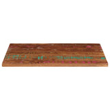 Table Top 100x70x3.8 cm Rectangular Solid Wood Reclaimed 371141