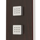 Shower Panel System Glass Brown 151417