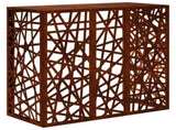 Air Conditioner Cover Rusty 110 x 50 x 105 cm Weathering Steel 8014177