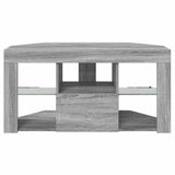 Corner LED TV Cabinet 100 x 40 x 50 cm Grey Sonoma 889801