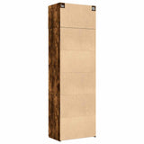 Storage Cabinet Smoked Oak 70x42.5x225 cm Engineered Wood 3281326