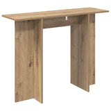 Console Table Artisan Oak 100 x 30 x 75 cm Engineered Wood 8001174