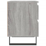 Bedside Cabinets 2 pcs Grey Sonoma 40x35x50 cm Engineered Wood 826905