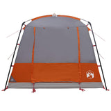 Party Tent Grey and Orange 10-Person 42017450
