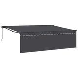 Retractable Awning Manual Anthracite 450 x 300 cm 3330873