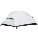 ZNTS Camping Tent Dome 1-Person White Blackout Fabric Waterproof 94562