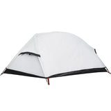 ZNTS Camping Tent Dome 1-Person White Blackout Fabric Waterproof 94562