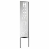 Garden Privacy Screen Silver 32 x 140 cm Galvanised steel 876271