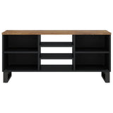 TV Cabinet 100x33x46 cm Solid Wood Mango&Engineered Wood 351969