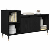 TV Cabinet Black Oak 100 x 35 x 55 cm Engineered Wood 882719