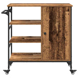 Kitchen Trolley Old Wood 87.5 x 39 x 84.5 cm Engineered Wood 871663