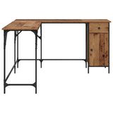 Desk Old Wood 141 x 141 x 75 cm Engineered Wood 882875