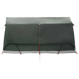 Tunnel Tent with Roof Army green 8-Person Polyester and Steel 42028660