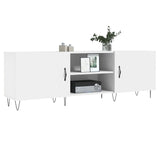 TV Cabinet White 150x30x50 cm Engineered Wood 829092