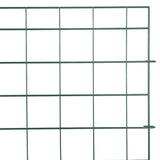 Pond Fence Set 5 pcs Green 100 x 50 cm Steel 42017314