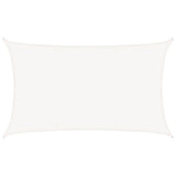 Sunshade Sail 160 g/m White 5x8 m HDPE 311248