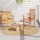 Rug ZIZUR Brown 200 x 140 cm Polypropylene 42000856