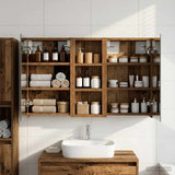Bathroom Cabinet Set 3 pcs 80 x 10.5 x 50 cm Engineered wood 3403654