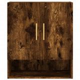 Wall Cabinet Smoked Oak 60x31x70 cm Engineered Wood 829897