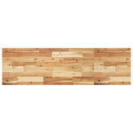 Basin Shelf Wall Mounted Steel and Solid Wood Acacia 3302733
