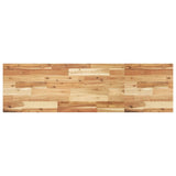 Basin Shelf Wall Mounted Steel and Solid Wood Acacia 3302733