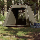 Fishing Tent 4-Person Olive Green Quick Release 4005329