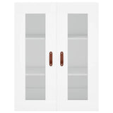 Highboard White 69,5x34x180 cm Engineered Wood 3198441