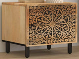 Bedside Cabinet 40x33x46 cm Solid Wood Mango 358208
