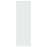 Plant Stand White 33x33x100 cm Engineered Wood 852951
