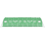 Greenhouse with Steel Frame Green 32 m² 8x4x2 m 3188063