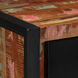 Drawer Cabinet Multicolour 50x35x70 cm Solid Wood Reclaimed 4013584
