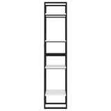 ZNTS 4-Tier Book Cabinet White 40x30x140 cm Engineered Wood 806417