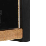 TV Cabinet 100x30x25 cm Solid Rough Wood Mango 4013597