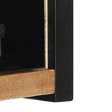 TV Cabinet 100x30x25 cm Solid Rough Wood Mango 4013597