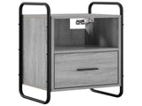 Hanging Bedside Cabinet Grey Sonoma 40 x 30 x 60 cm 8013572