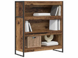 Book Cabinet Old Wood 80 x 30 x 121 cm Engineered Wood 886418