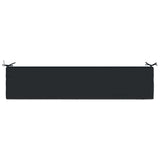 2-Piece Bench Cushions SOEST 2 pcs 100% Polyester Dark Blue 949093