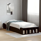 Bed Frame without Mattress Black 90x190 cm Single 3280616