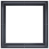 Planter Anthracite 100x100x80 cm Steel 860824