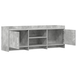 TV Cabinet 130 x 33 x 47 cm Concrete Grey Engineered Wood 8011174