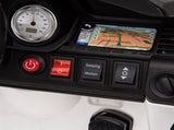 Dual Drive 12V 7Ah Police Car with 2.4G Remote Control White 06749268