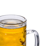 Beer Mugs with Handle Glass 6 pcs 1000 ml 4005747