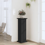 Plant Stand Black 33x33x100 cm Engineered Wood 852979